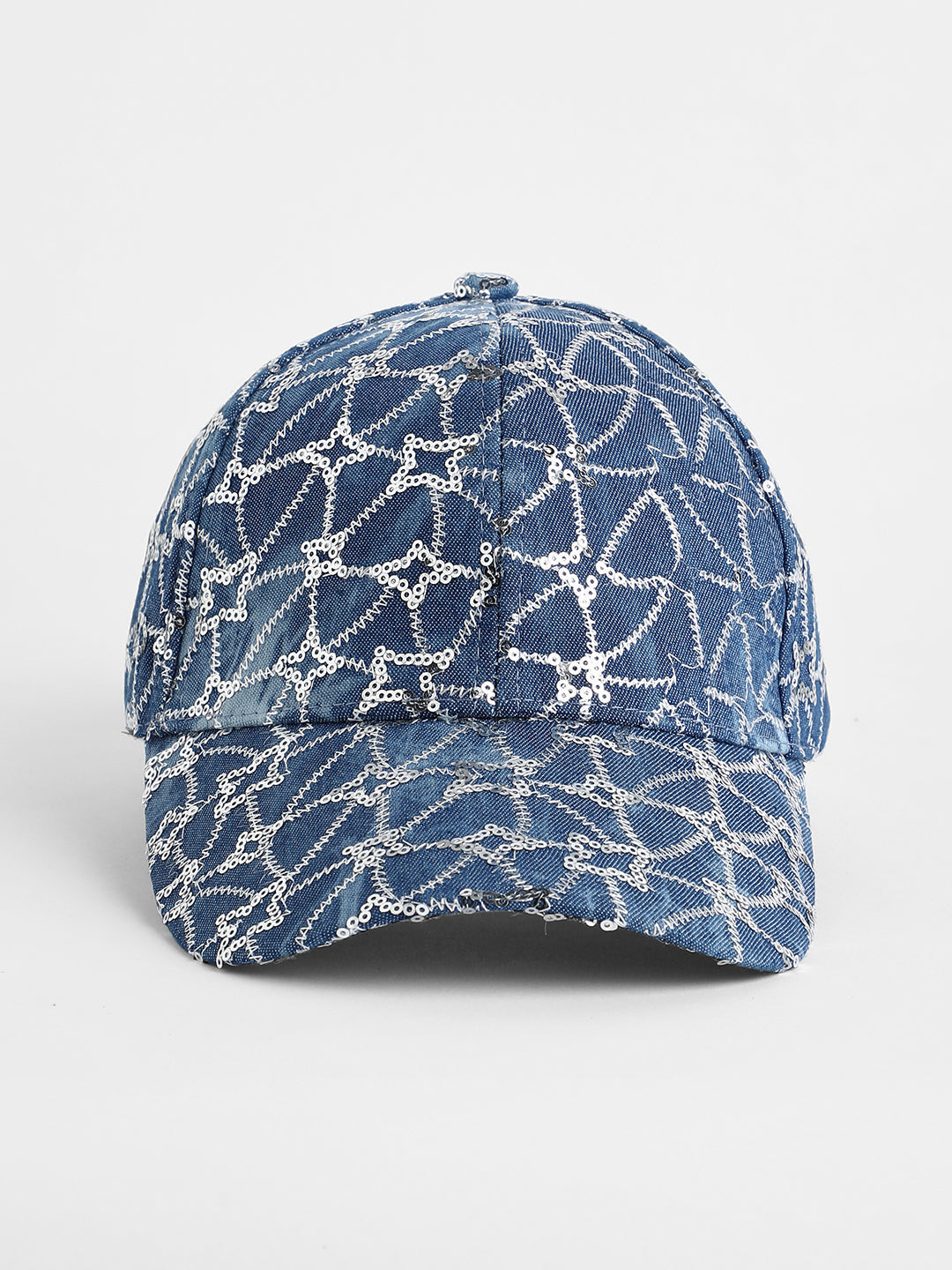 Sequined Star Baseball Cap