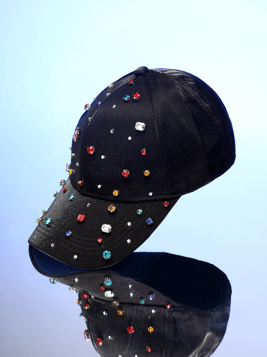 Embellished Drops Baseball Cap
