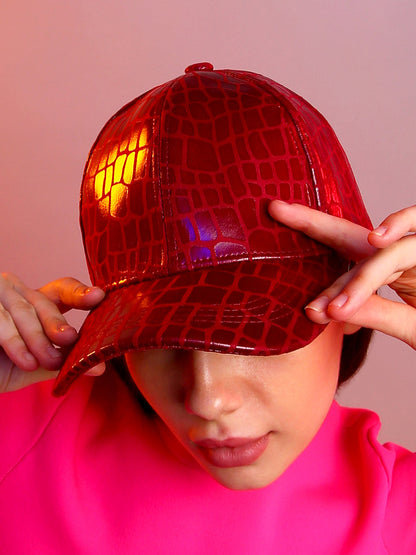 Embossed Scale Baseball Cap