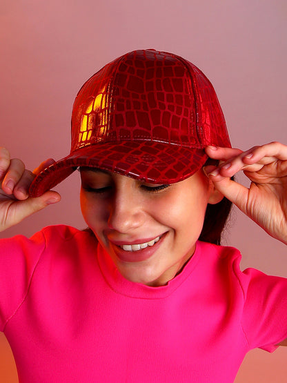 Embossed Scale Baseball Cap