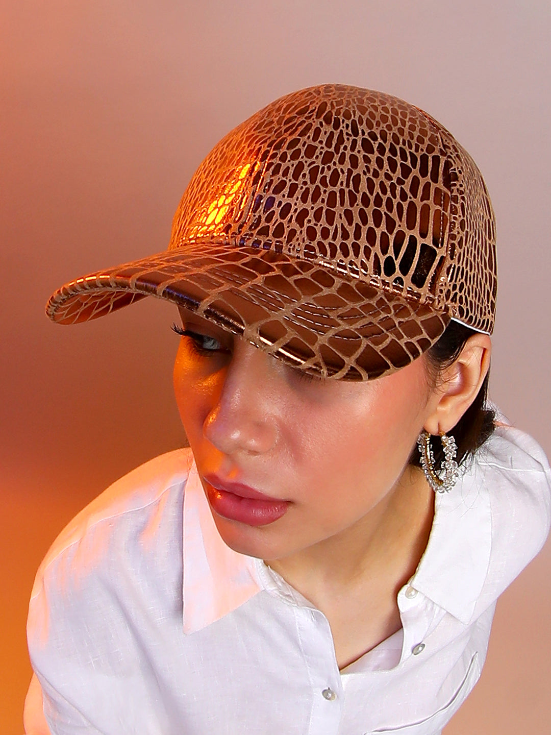 Embossed Scale Baseball Cap