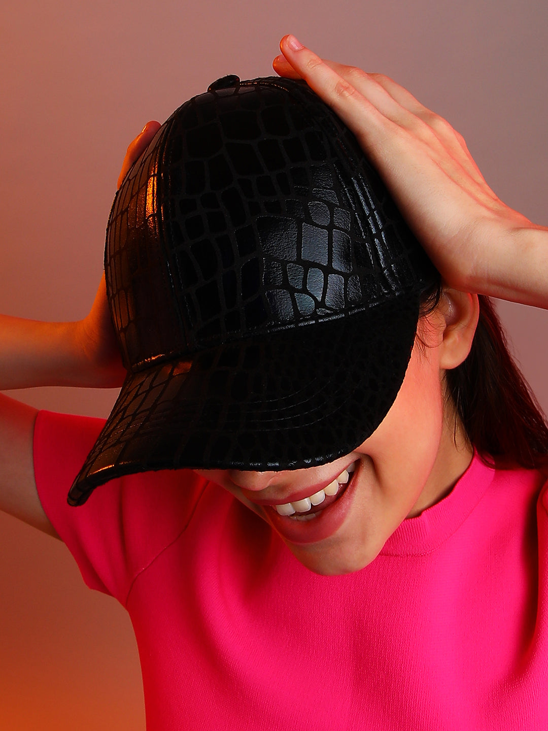 Embossed Scale Baseball Cap