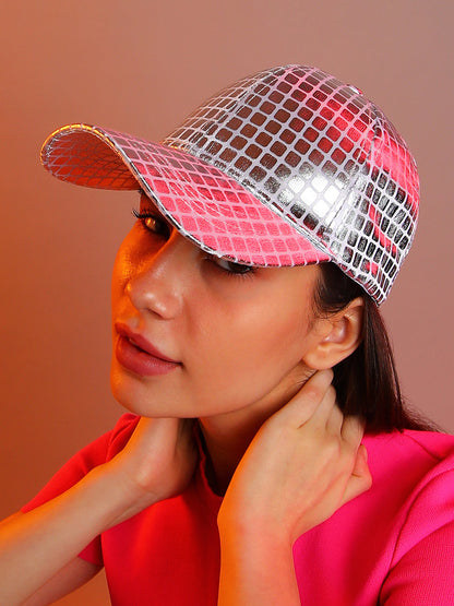 Metallic Cube Baseball Cap