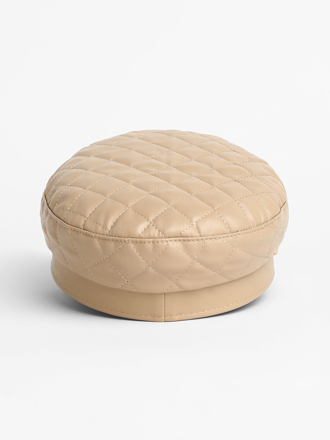 Quilted Breton Cap - Sand Beige