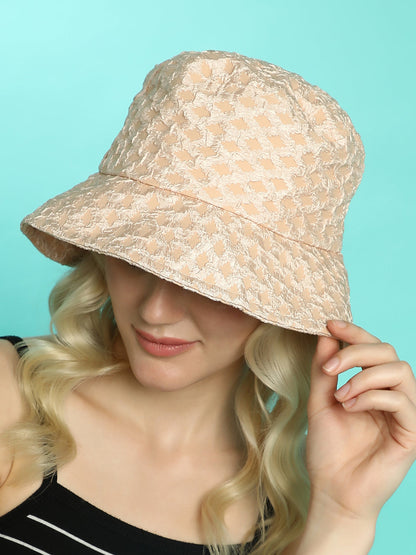 Textured Bucket Hat - Saltbox Beige