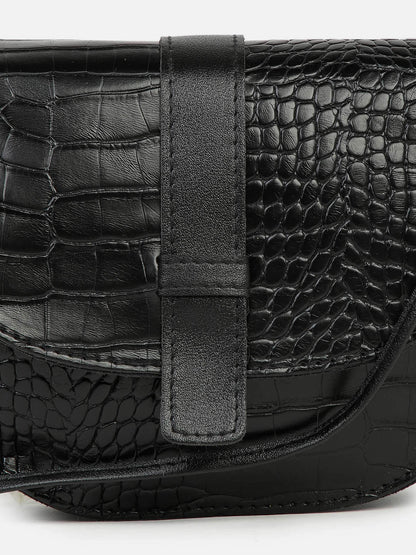 Blackout Black Cross Body Bag