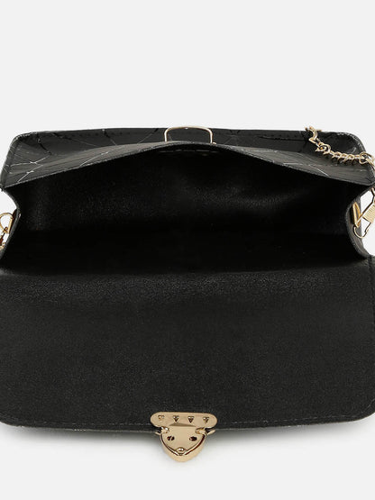 Midnight Marvel Black Cross Body Bag