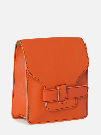Carmella Orange Cross Body Bag