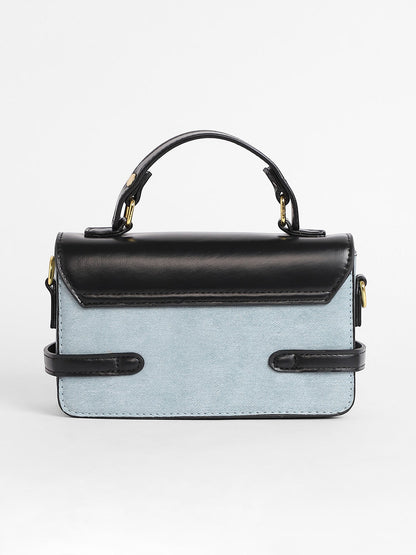 The Riviera Hand Bag - Baby Blue