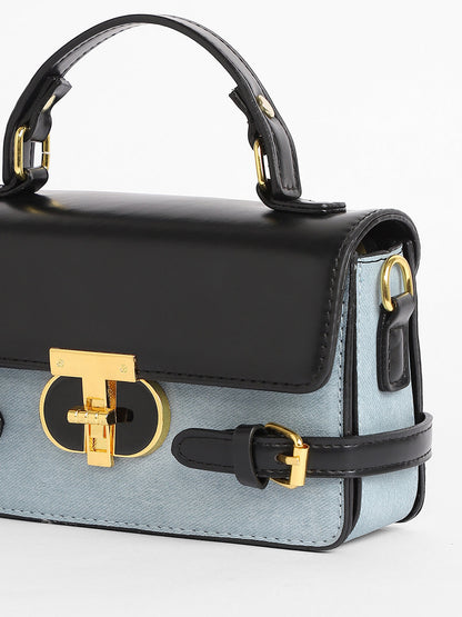 The Riviera Hand Bag - Baby Blue