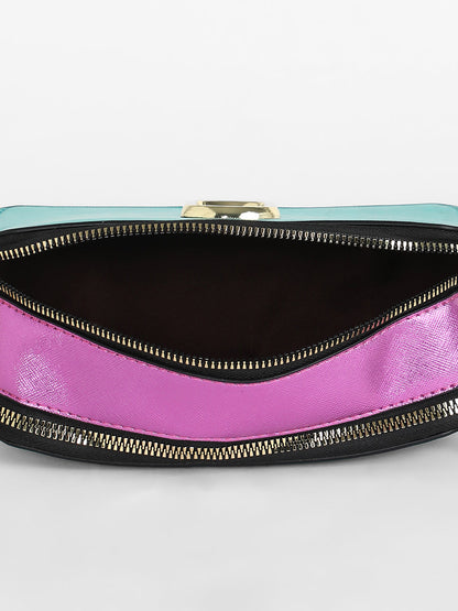 The Block Box Sling Bag - Pine Green