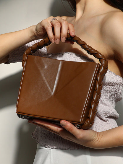 The Kaleidoscope Bucket Bag - Chocolate Brown