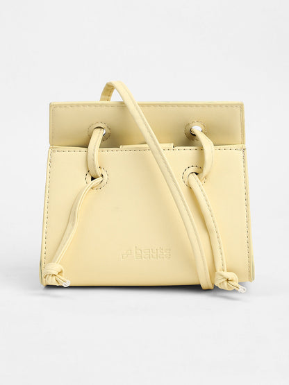 The Mini Piaga Sling Bag - Butter Yellow
