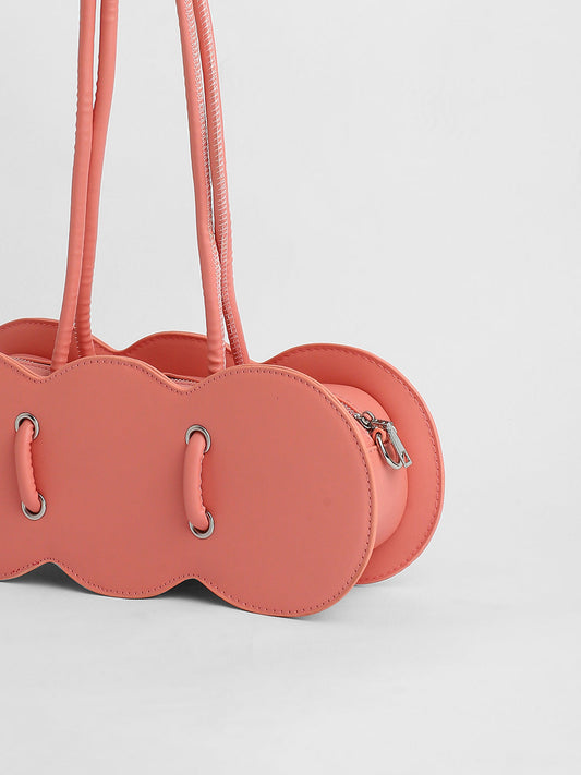 The Nuage Shoulder Bag - Blush Pink