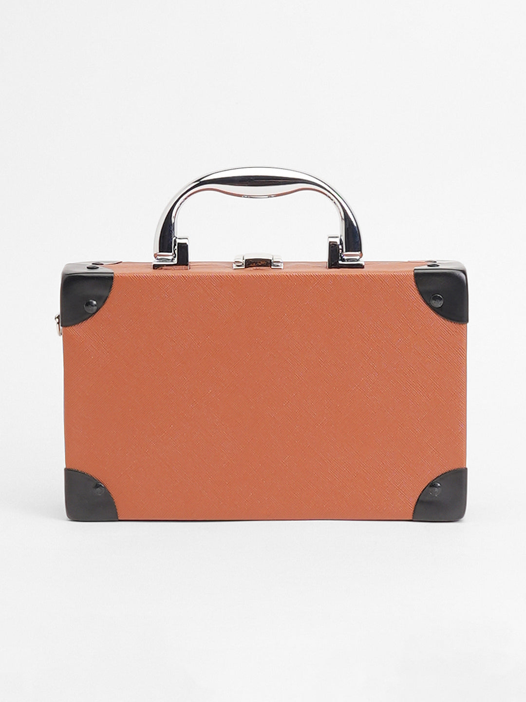 The Stereo Clutch Bag - Chocolate Brown