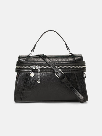 The Epistola Hand Bag - Onyx Black