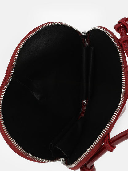 The Coeur Hand Bag - Cherry Red
