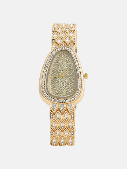 The Bijou Serpenti Oval Watch With Bracelet Combo
