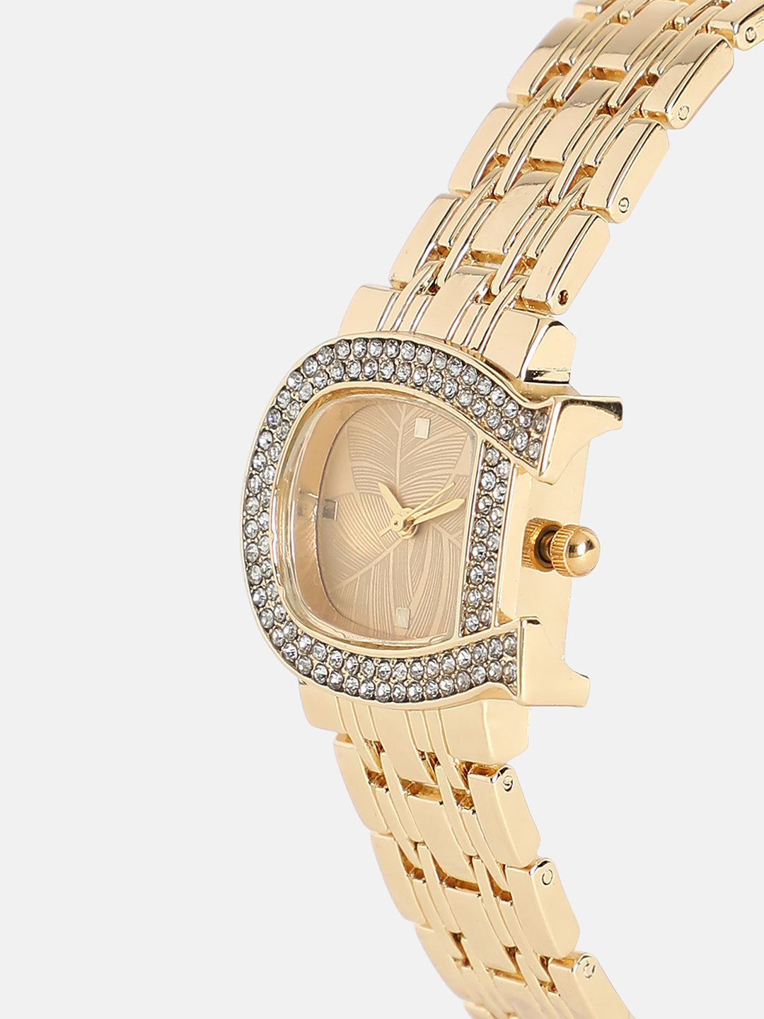 The Buckle Asymmetric Watch With Bracelet Combo