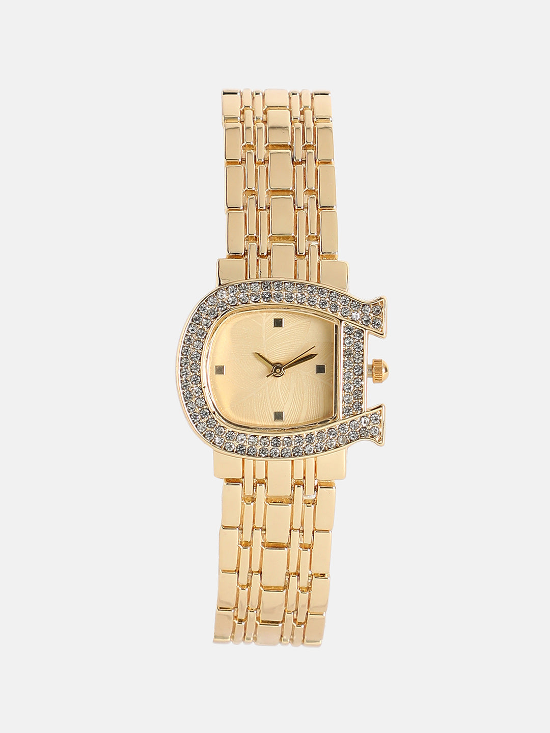 The Buckle Asymmetric Watch With Bracelet Combo