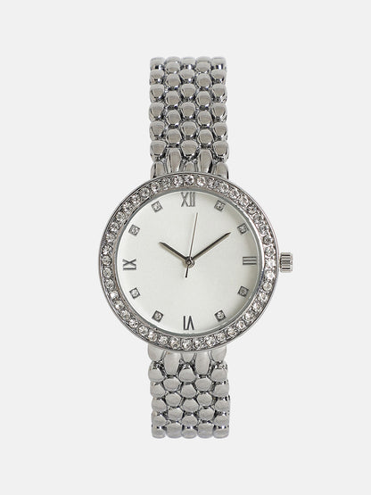 The Aphrodite Round Watch With Bracelet Combo