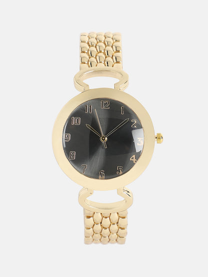 The Byzantine Round Watch With Bracelet Combo