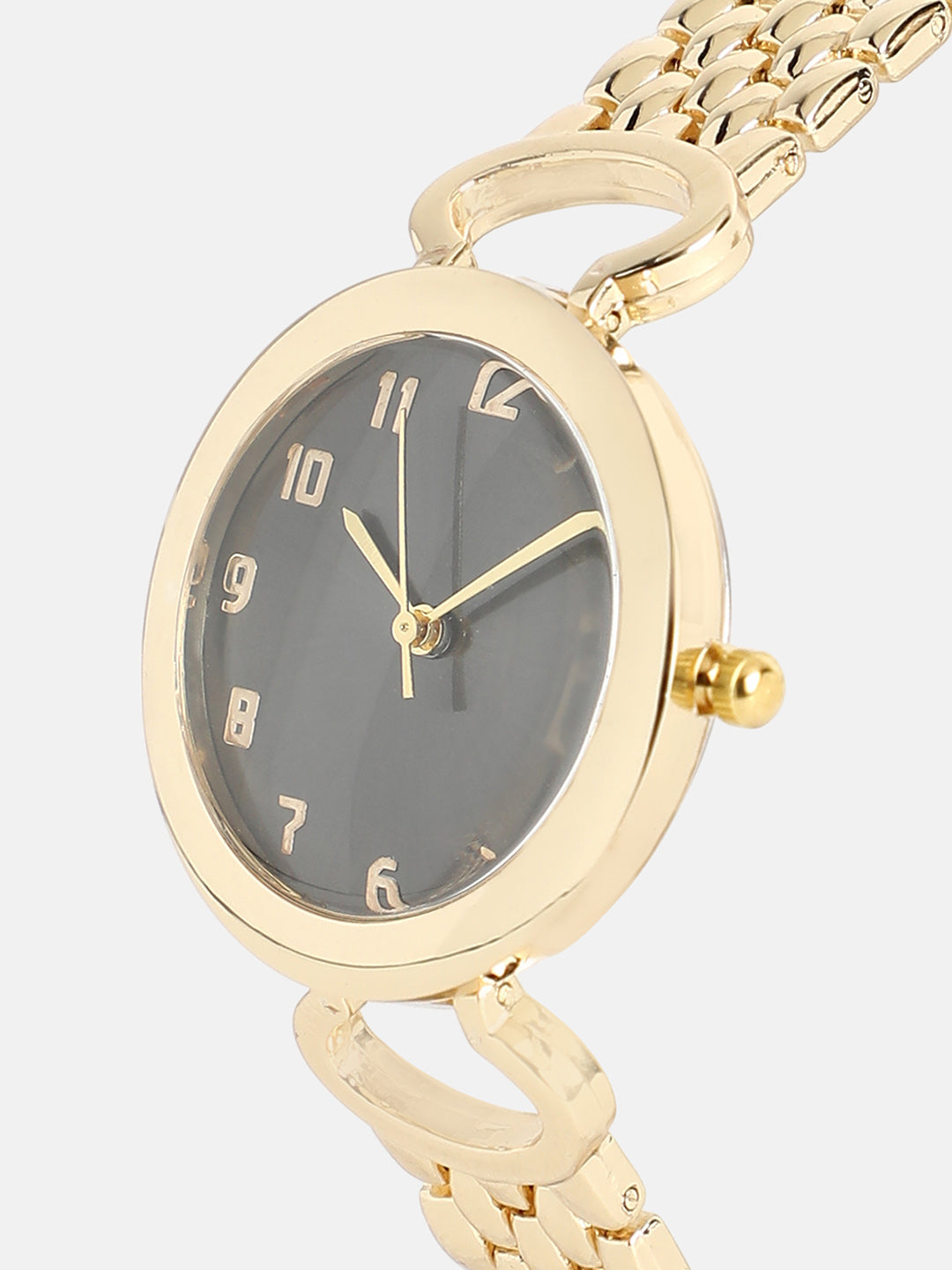 The Byzantine Round Watch With Bracelet Combo