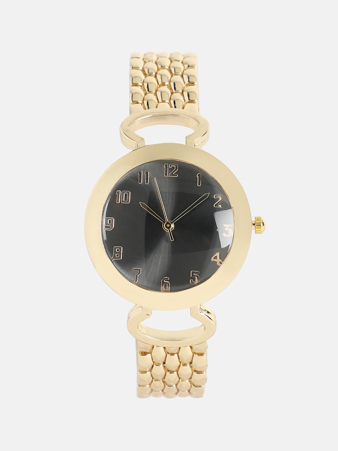 The Byzantine Round Watch With Bracelet Combo