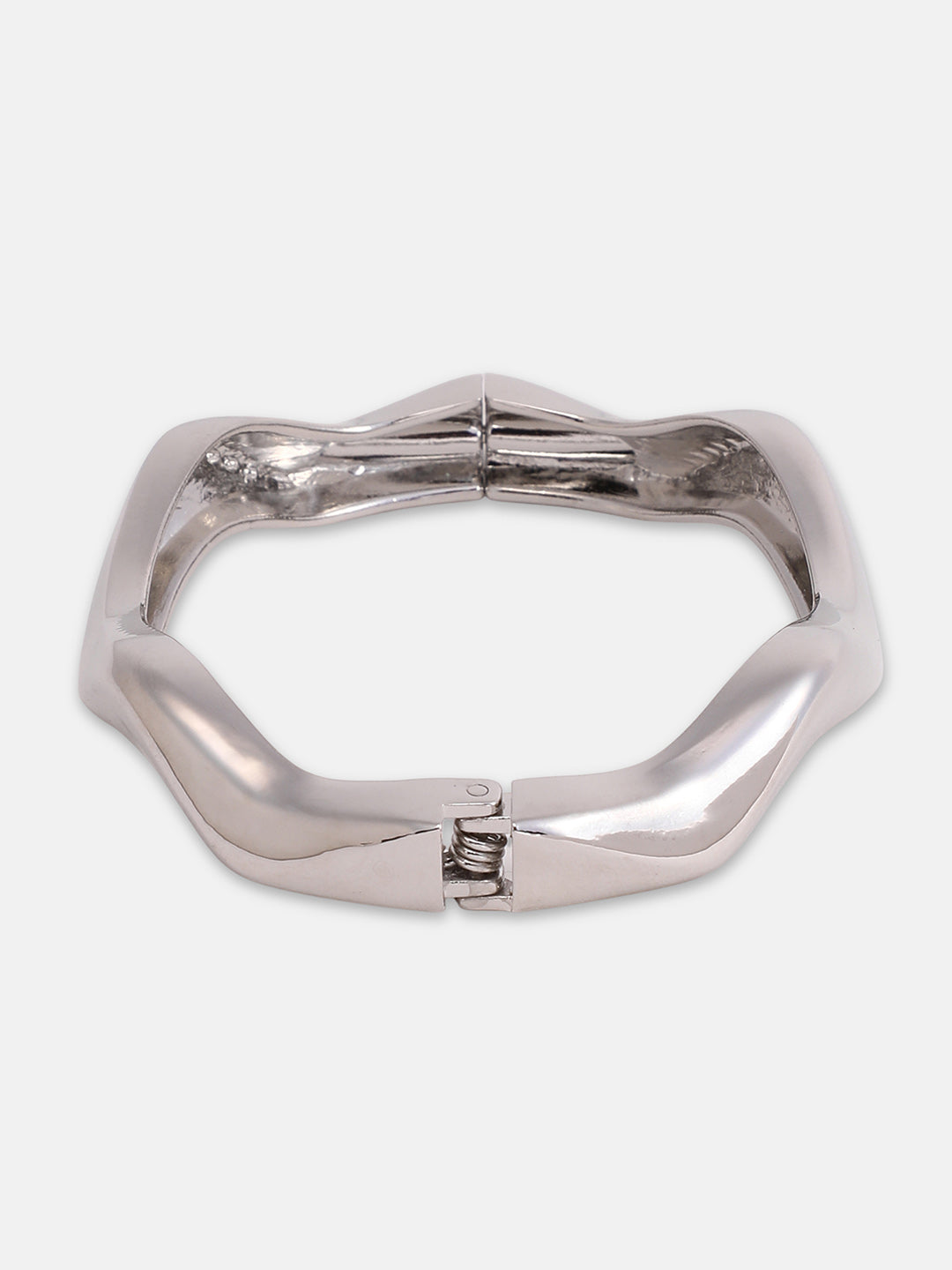 The Textured Square Watch With Bracelet Combo