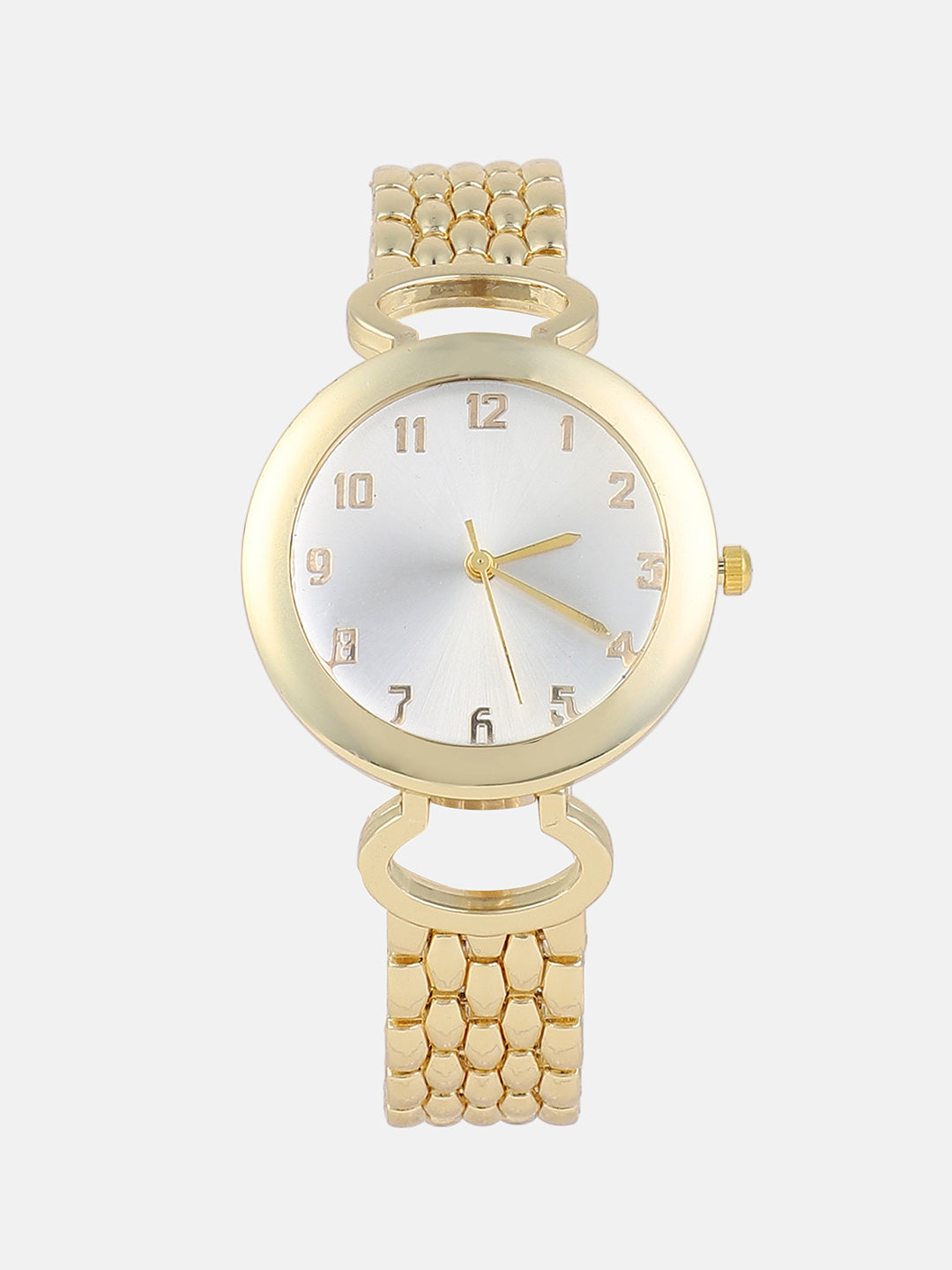 The Byzantine Round Watch With Bracelet Combo