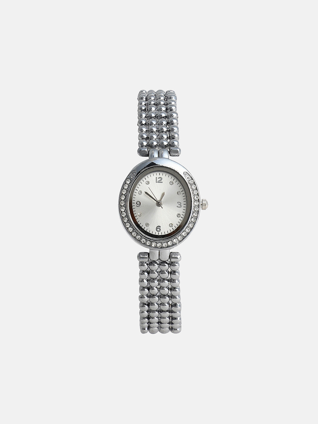 The Dotted Oval Watch With Bracelet Combo