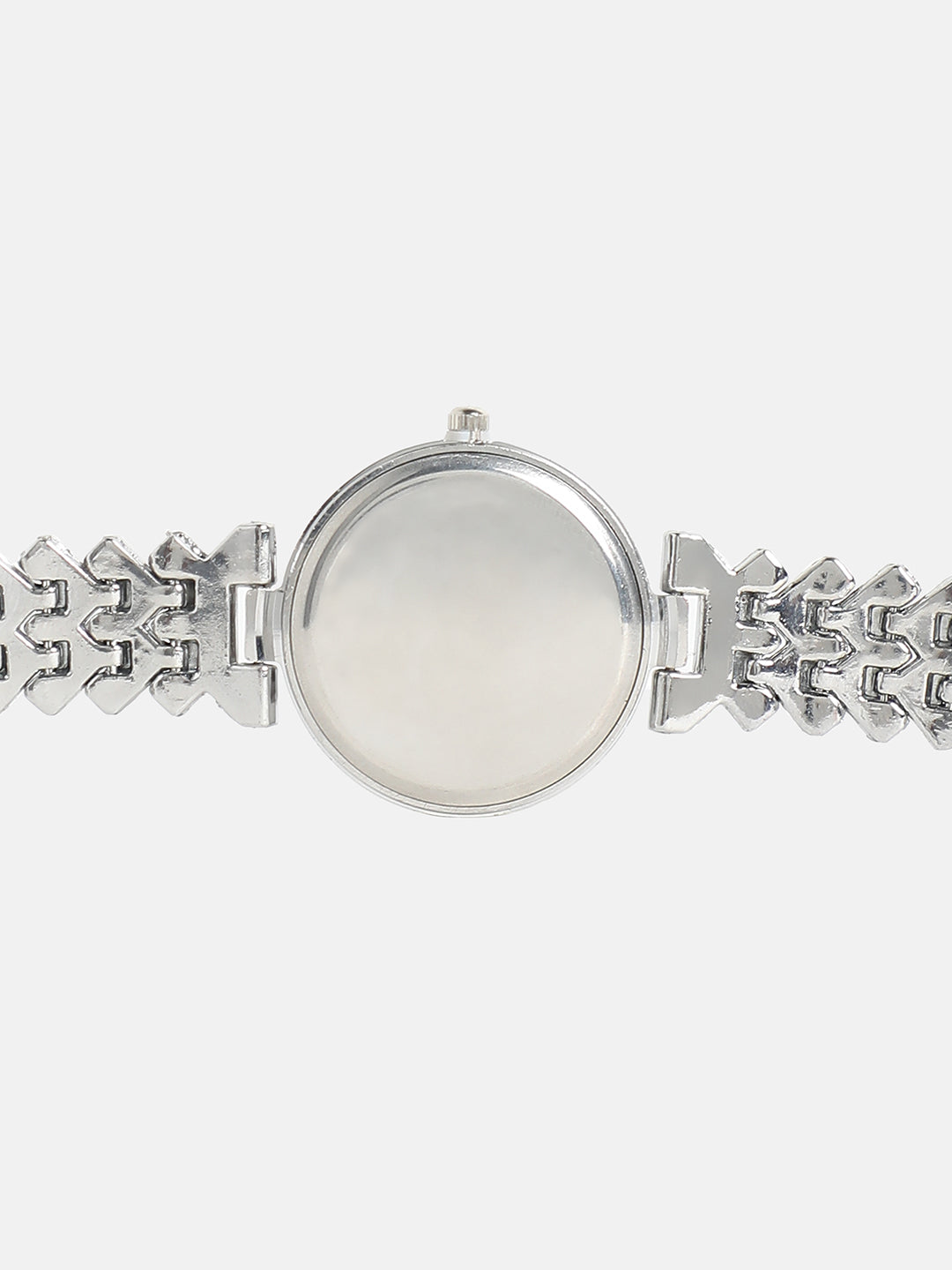 Embellished Chain Round Watch