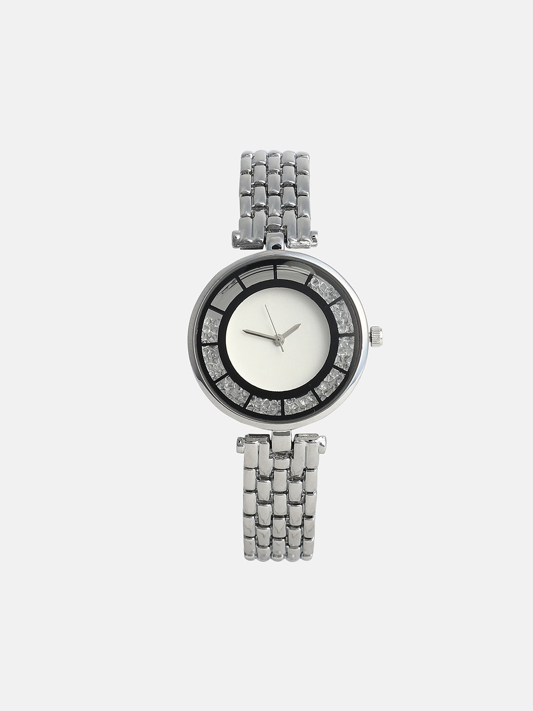 The Crystal Cluster Round Watch