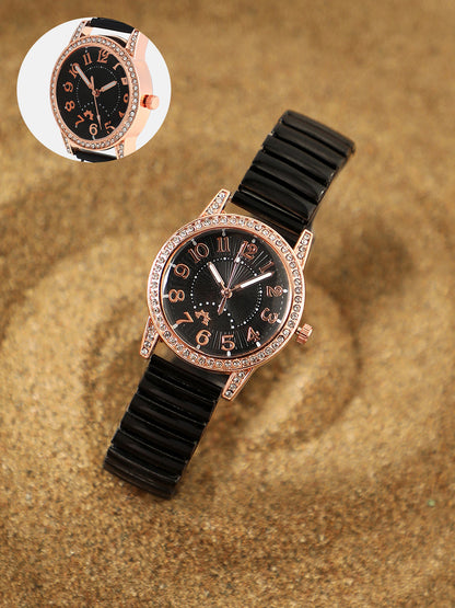 The Ribbed Round Watch