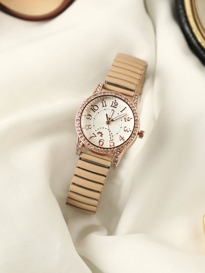 The Ribbed Round Watch