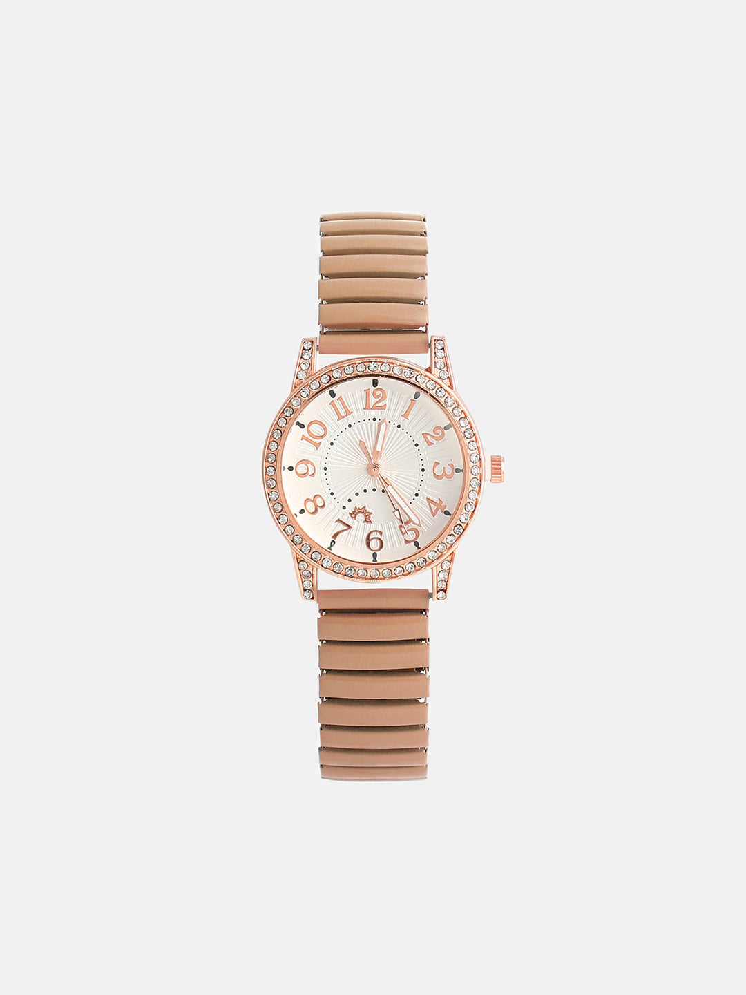The Ribbed Round Watch