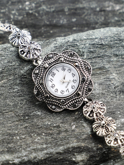 The Aqualith Round Watch - Chalice Silver