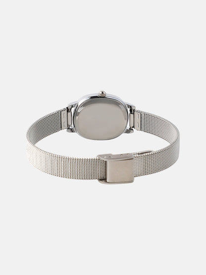 The Cosmopolis Mesh Rectangular Watch - Lavender