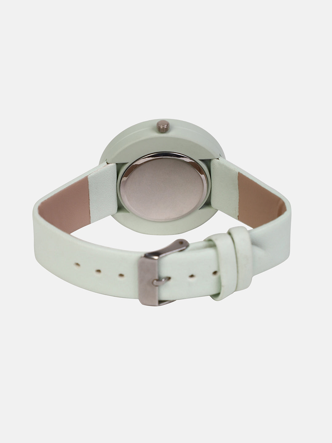 The Off-Duty Round Watch - Mint Green
