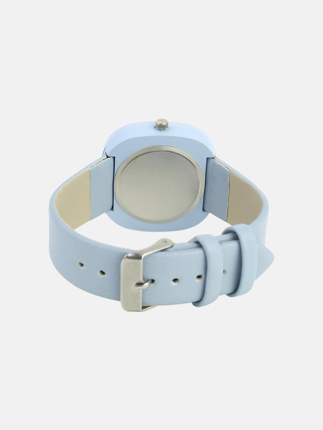 The Off-Duty Cushion Watch - Powder Blue