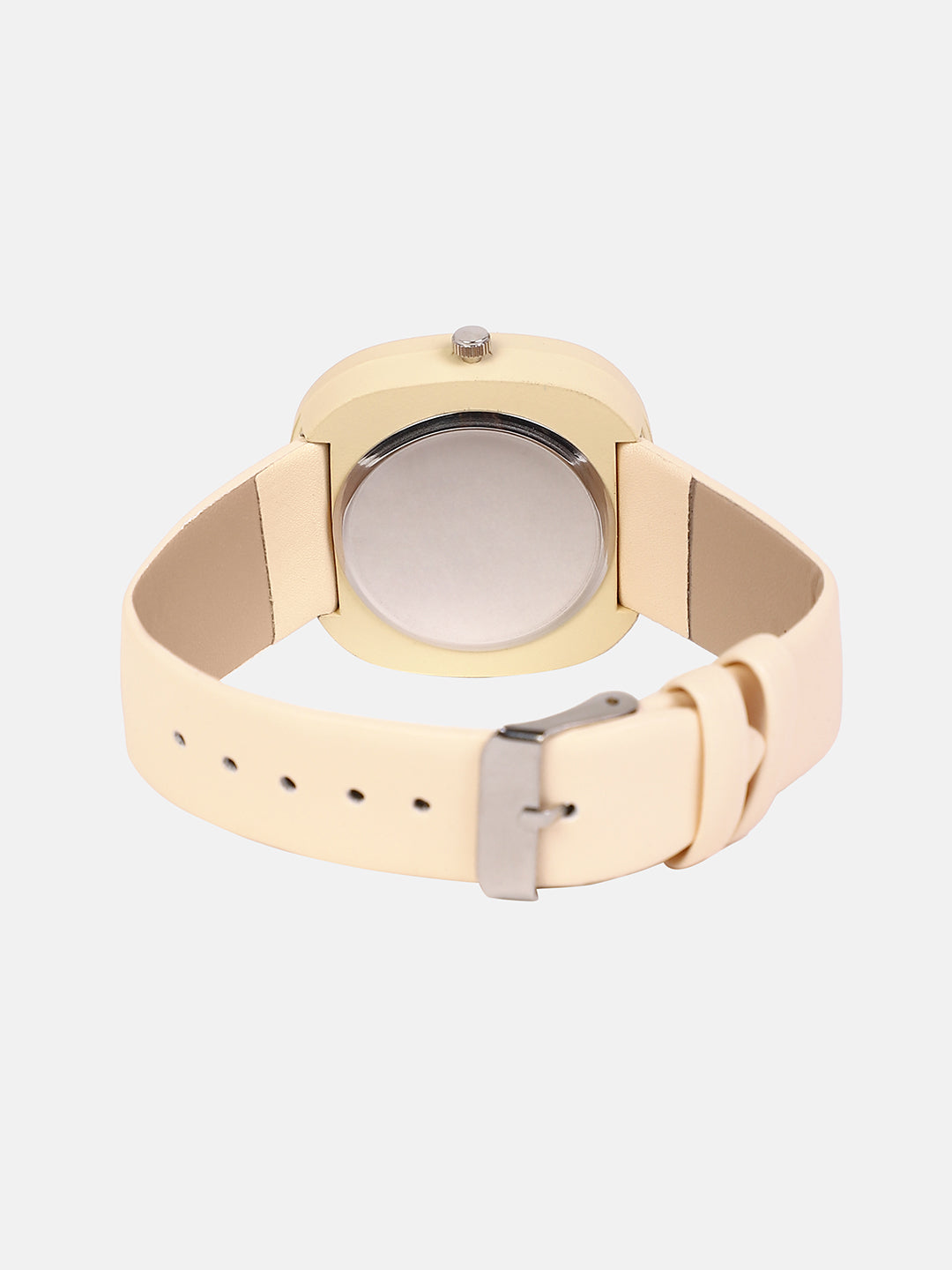 The Off-Duty Cushion Watch - Butter Yellow