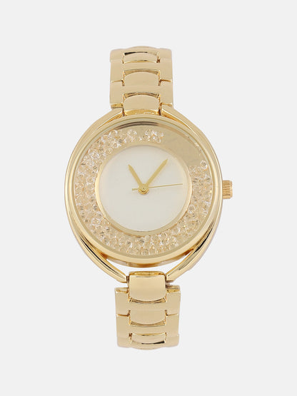 The Crystalized Halo Round Watch