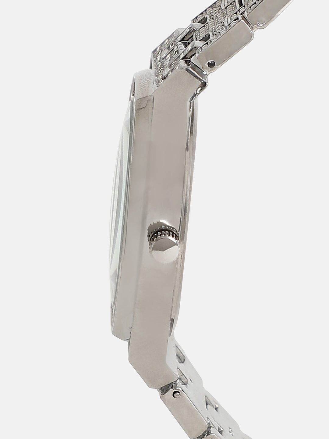 The Verazzi Cushion Watch - Metallic Silver