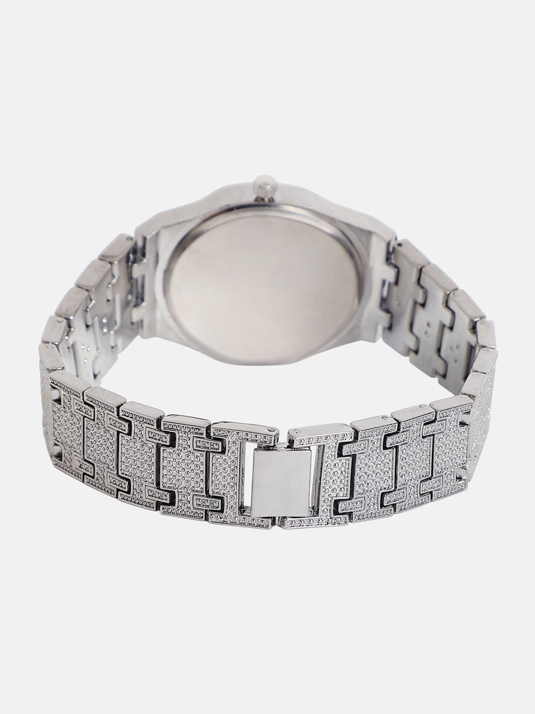 The Verazzi Cushion Watch - Metallic Silver