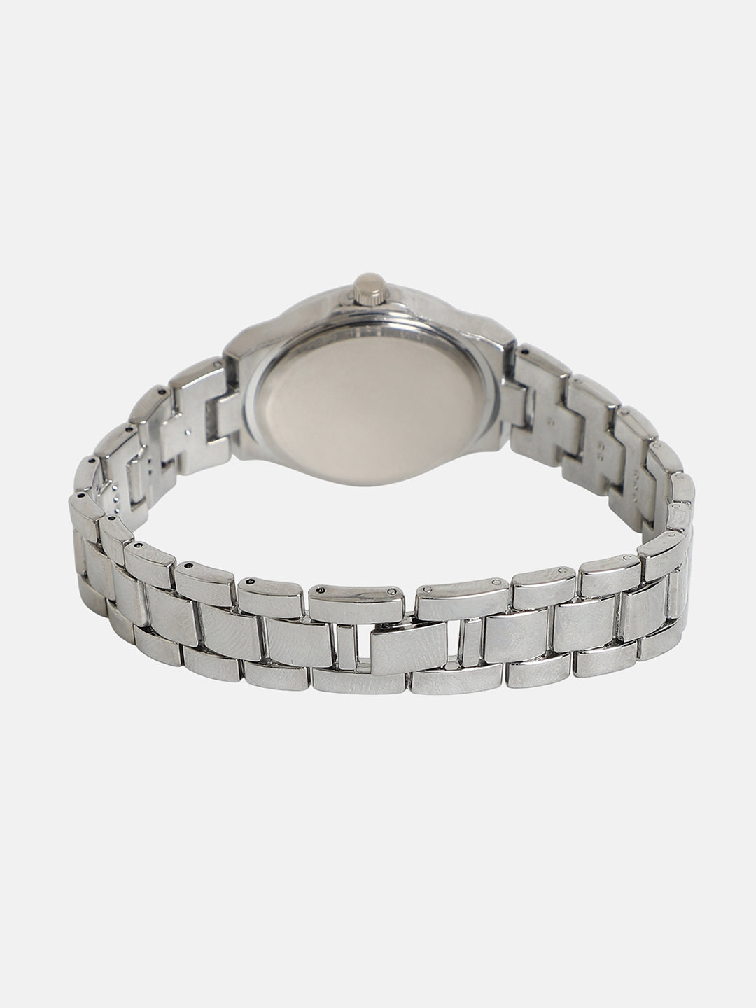 The Helios Cushion Watch - Metallic Silver