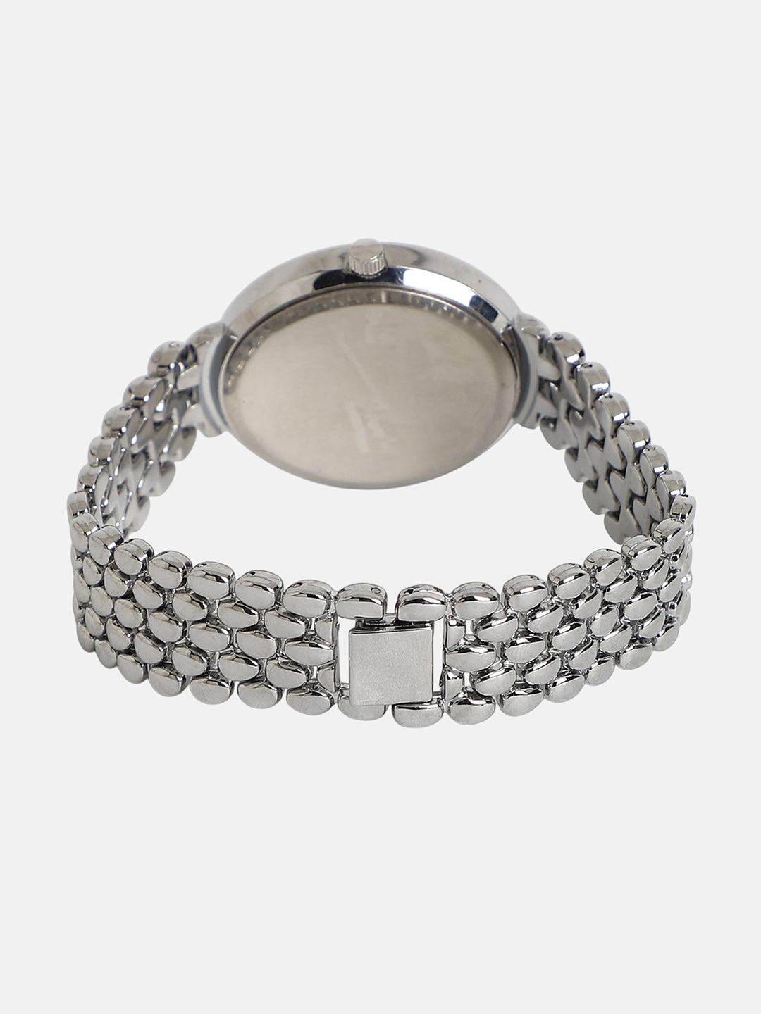 The Aphrodite Round Watch - Metallic Silver