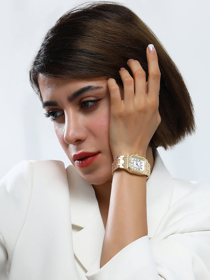 The Torque Roman Square Watch