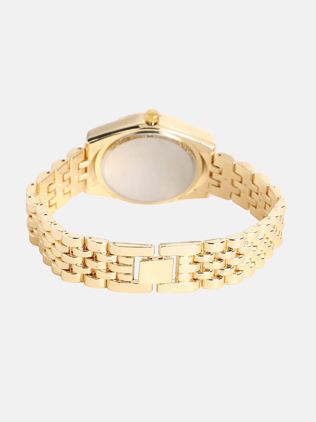 The Ribbed H-Link Round Watch