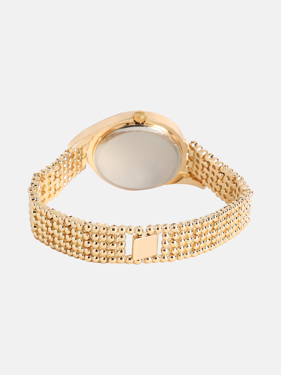 The Roman Dotted-Swirl Round Watch