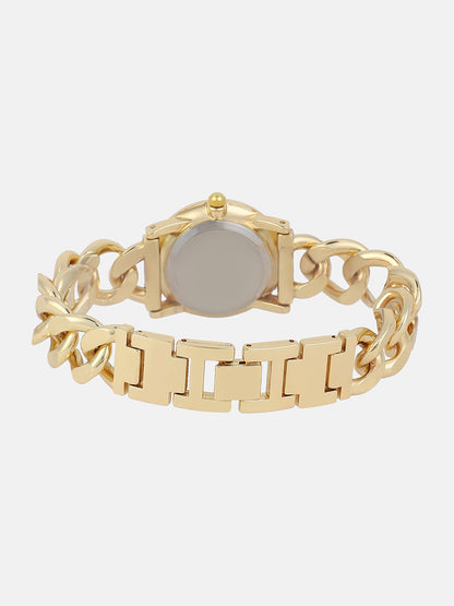 The  Sova Chainlink Round Watch